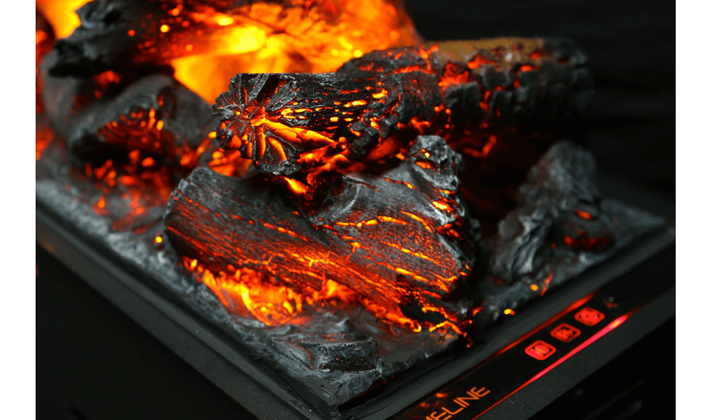 ARTSAN Şömine Su Buharlı 3 Boyutlu Elektrikli Şömine 3D Yeni Nesil - 130x33x36,5 cm